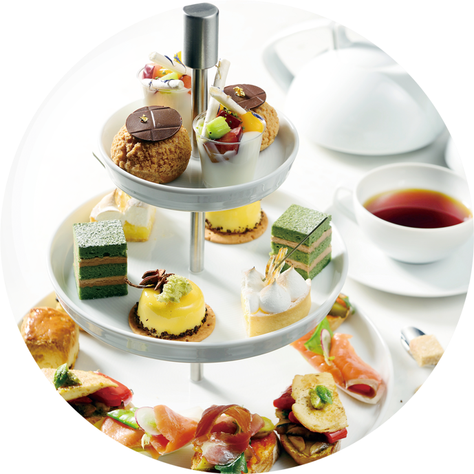 Afternoon Tea - selection of featured patisserie and bites